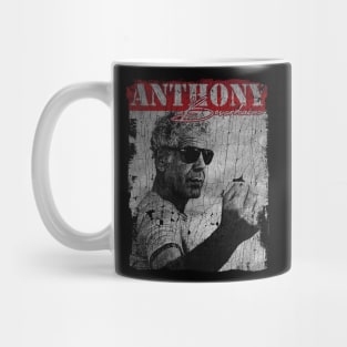 TEXTURE ART - Anthony Bourdain Motivational Mug